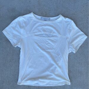 Gaze Classic White Tee